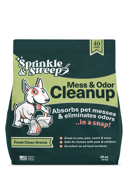 Sprinkle and sweep