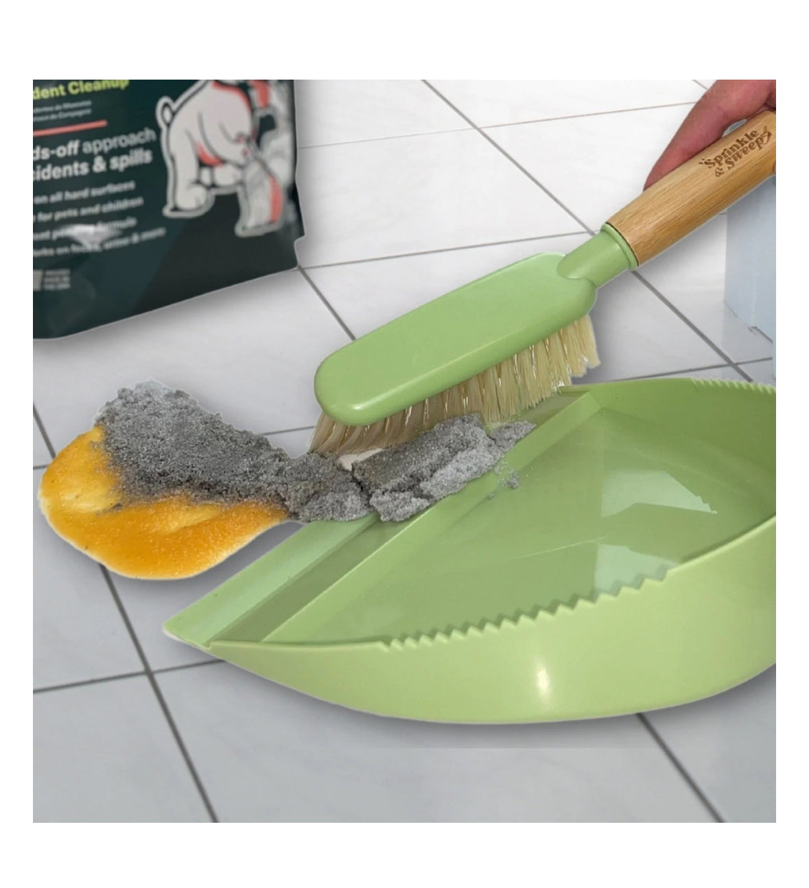 Sprinkle and sweep